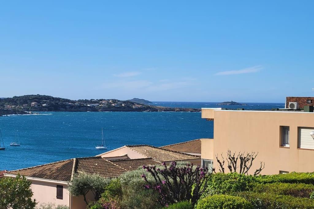 T2 Vue Mer Dans Residence Calme / T2 Sea View In A Quiet Residence Бандоль Экстерьер фото
